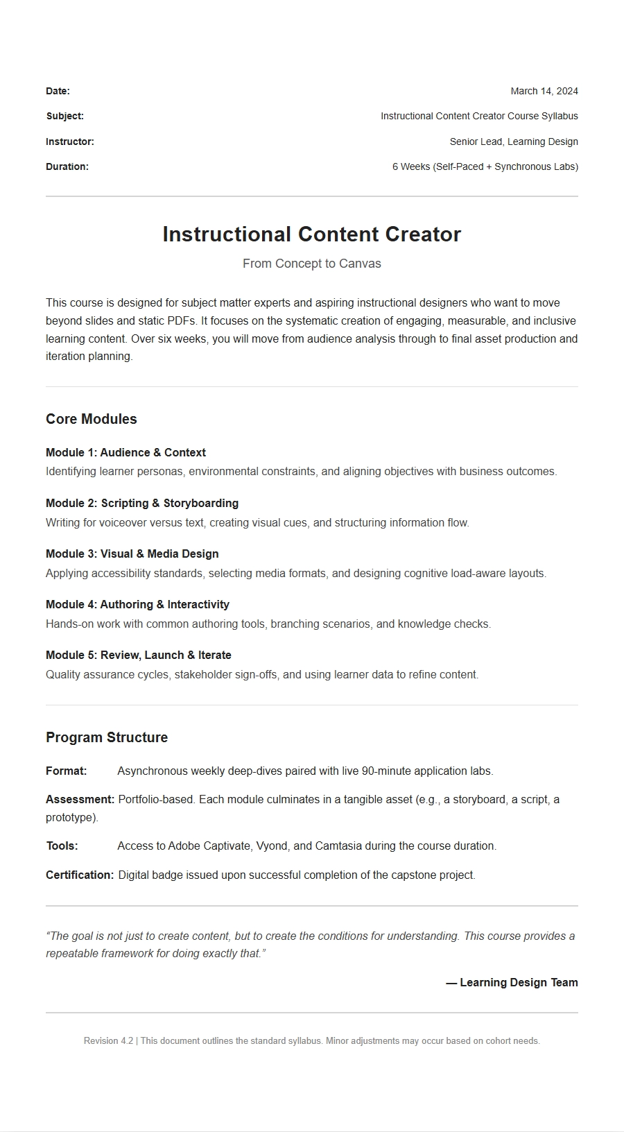 Cover Letter Tips for eLearning Content Creators