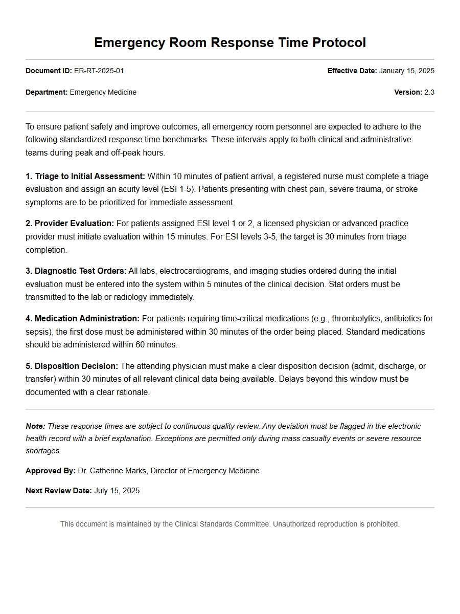 How to Write a Medical Recommendation Letter for Faster ER Response
